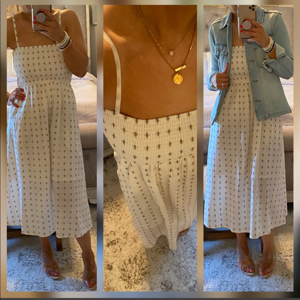 New🤎🤍Anthro Inspired summer dress